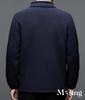 Флисовый Boa Brushed Cold Warm Boa Casual Heat Zippered Full Fleece Navy [M-Sing] Куртка, Пальто, Подкладка, Защита, Верхняя одежда, Гольф, Спортивная одежда, Осень,