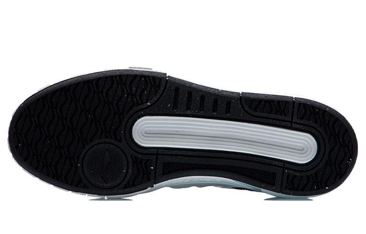 Li Ning Morning Glow Morning Glow Coverage Slip Resistant And Abrasion Resistant Low top Skateboard Shoes Women's AGCR192-1