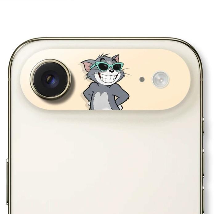 Для iPhone Air/17 Вырез под камеру Печать Мягкие наклейки на камеру / Микроматовое покрытие / Защита от отпечатков пальцев / Декоративная пленка для камеры / Износостойкая / Защита от царапин /