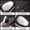 GLC GLB Car Glasses Case Leather Sun Visor Sunglasses For Mercedes-Benz Car Metal Holder Card Ticket Holder Glasses Holder Car