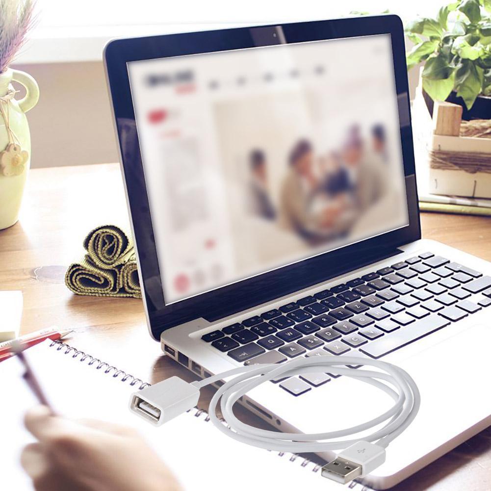 1-5 шт. Кабель-удлинитель USB 2.0, 1 метр/3,3 фута, штекер A-вилка на A-гнездо, высокоскоростная передача данных, универсальный адаптер USB-порта