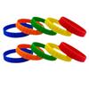 Birthday Party Silicone Building Block Bracelet Rubber Bracelet Wristband Colorful Birthday Party Gift Bracelet