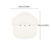 Cute Silicone Rechargeable Bedside Timing Function Touch Table Lamp Mushroom Night Light for  Bedroom
