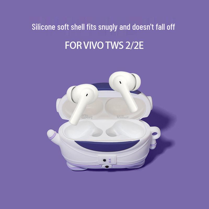 Vivo TWS 2/2e True Wireless Earbuds Protective Case