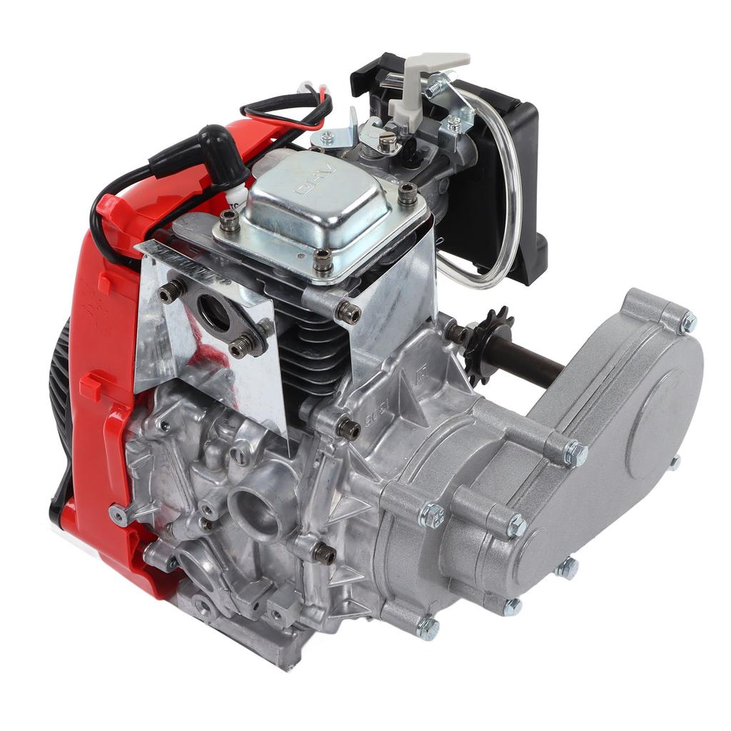 4-тактный 49CC моторизованный мотоциклетный двигатель комплект двигателя малошумный стабильный бензиновый двигатель комплект для замены