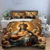 "Celestial serenity embracing divinity" Bedding sets Duvet covers Pillowcases(1* Duvet Cover 2* Pillowcases without duvet insert)