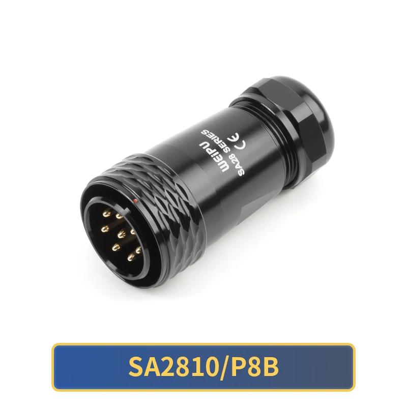 WEIPU SA28 SA2810/P Водонепроницаемый Электрический Силовой Штекерный Разъем Авиационный Разъем Пайка M28 2 3 4 7 8 9 10 12 16 17 20 24 26 35 Контактов