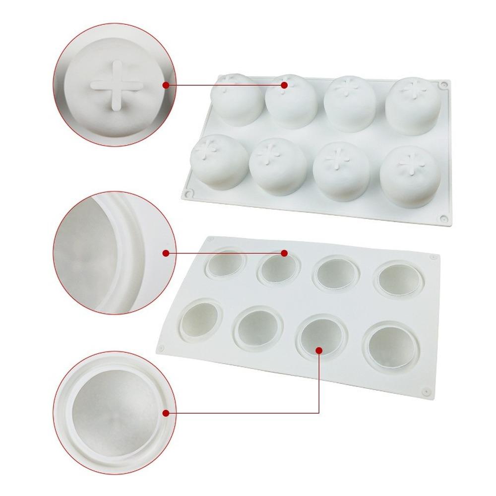 8 даже апельсиновый мусс, форма для торта, сделай сам, силиконовая форма для выпечки, форма для фруктового мусса