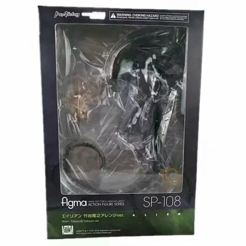 В наличии Figma Sp-108 Фигурка Чужого Модель Игрушки Креативный Подарок Коллекция Декор Кукла