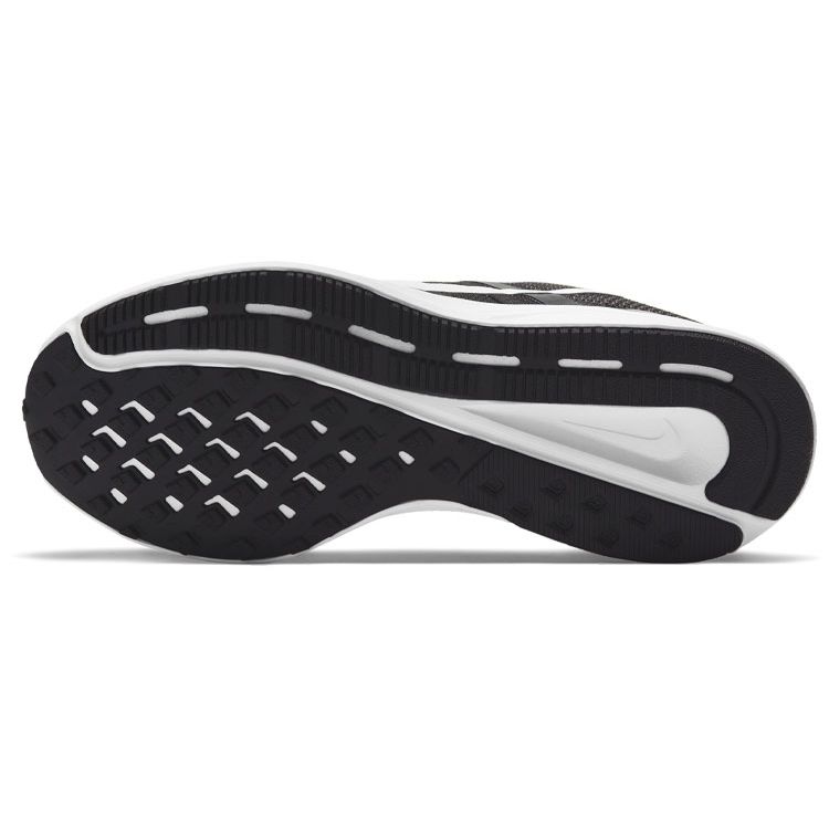 Nike Run Swift 2 Черно-белые женские кроссовки темно-дымчато-серые CU3528-004