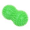 PVC Peanut Spiky Massage Ball Back Foot Massager Ball Fitness Muscle Massaging (green)