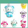 Очаровательный кулон-брелок Kuromi от Sanrio, мягкая игрушка для детских подарков
