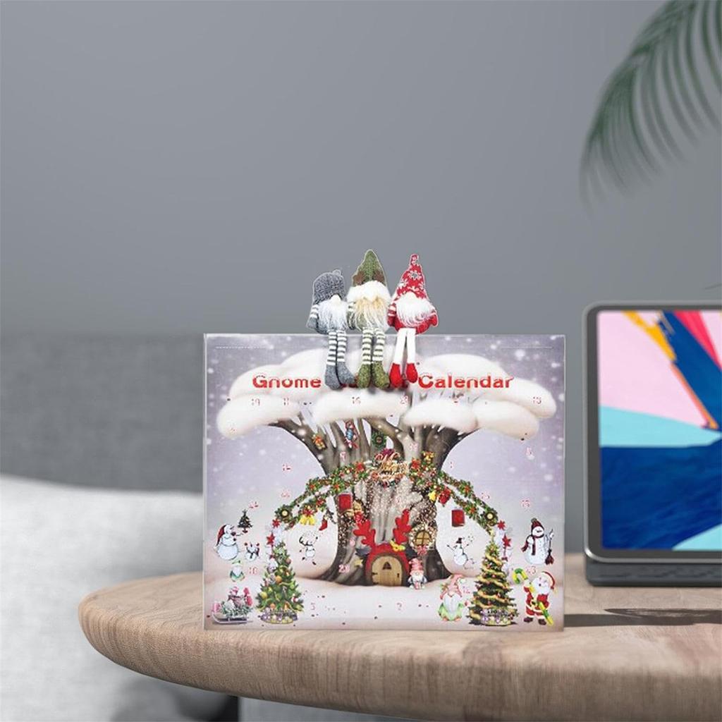 Gnome Адвент-календарь 2024,Gnome Адвент-календарь обратный отсчет до Хэллоуина,