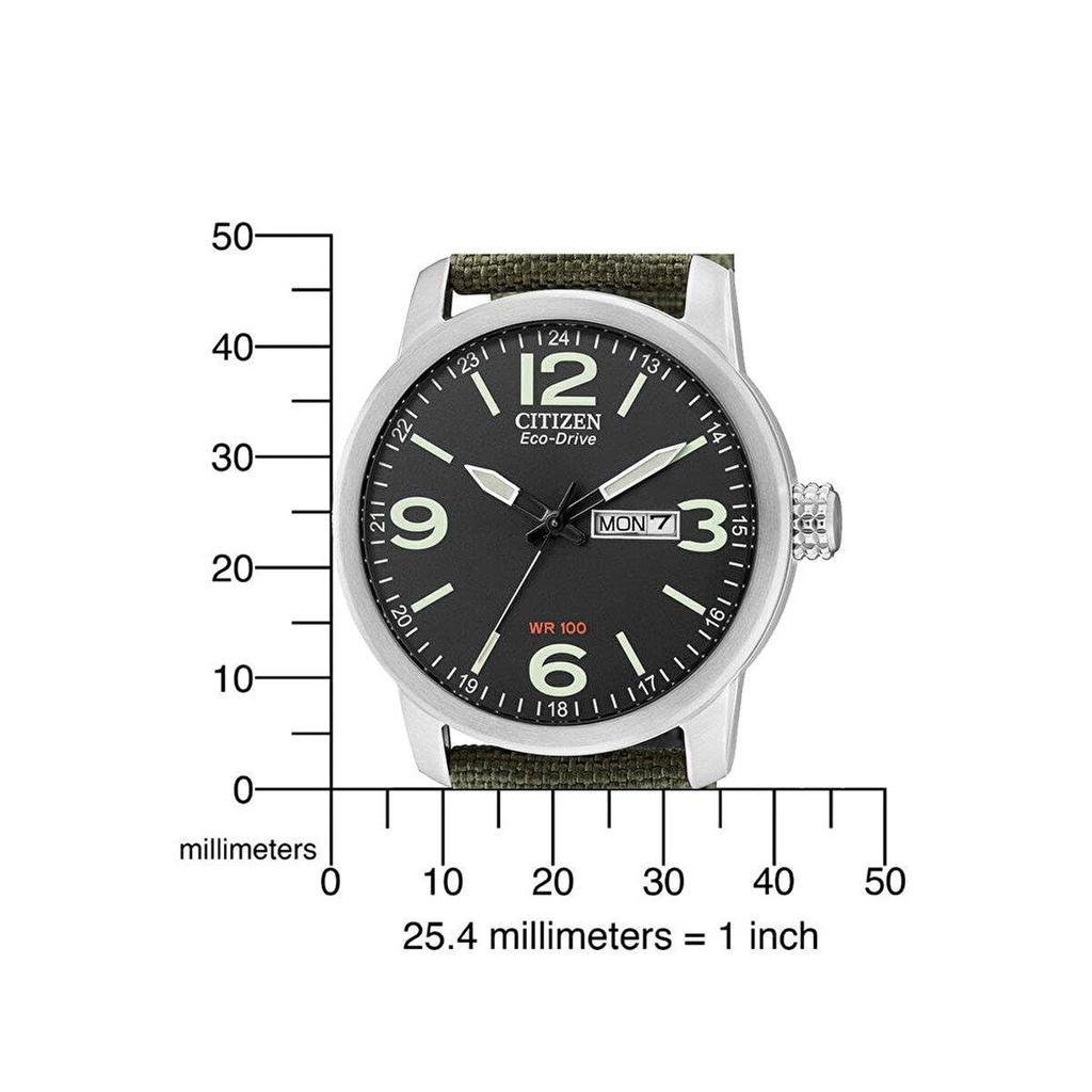 Citizen Спортивные кожаные часы BM8470-11EE