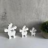 Christmas Elk Ornament Silicone Mold DIY Christmas Deer Scented Plaster Candle Mold Resin Crafts Making Tools for Home Decor