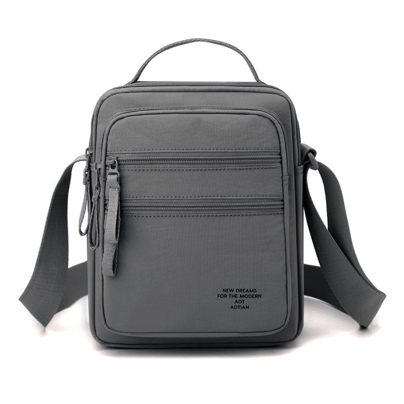 Мужская многосекционная наплечная сумка, уличная сумка