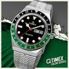 TIMEX Мужские часы Q Черный x Зеленый TW2U60900