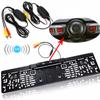 HD Car Rear View Camera Backup Reverse Universal European License Plate Frame Waterproof  Night Vision with 2.4G Video Transmitter Receiver