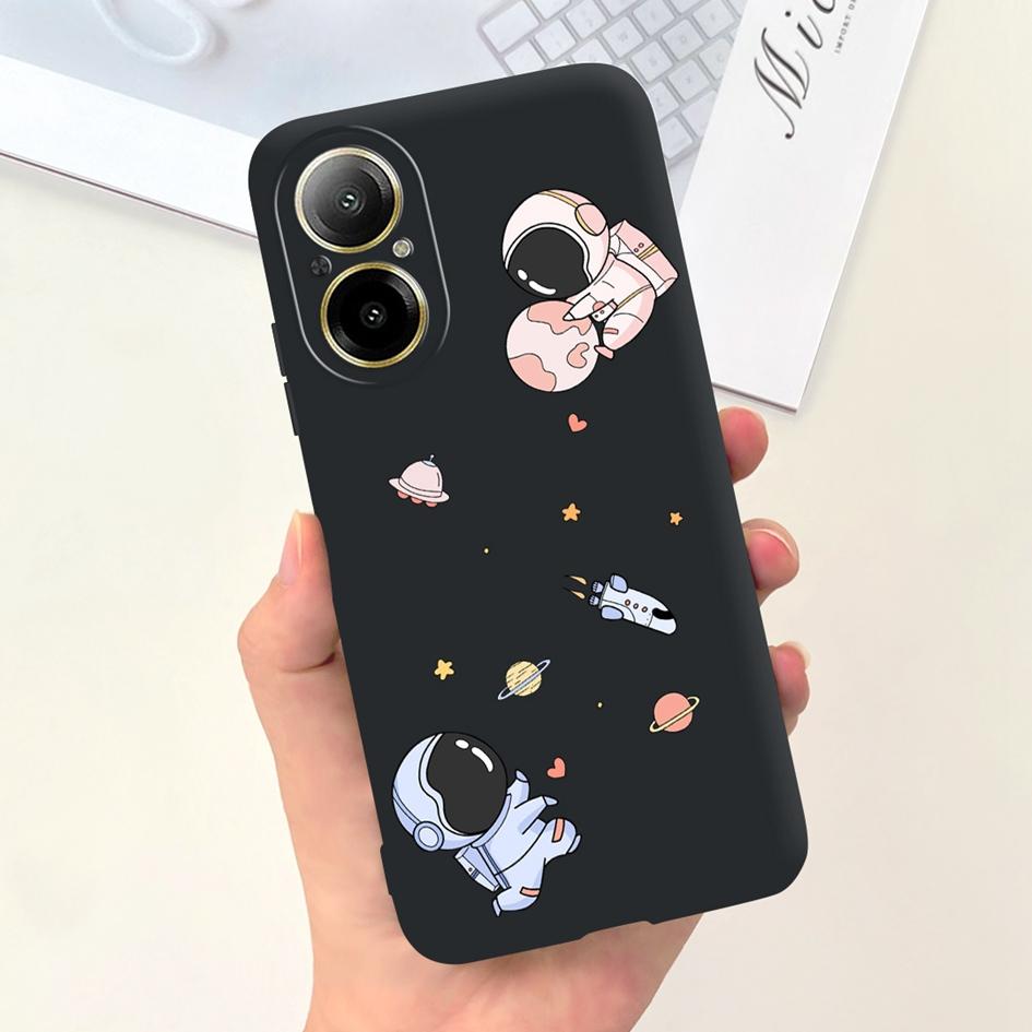 For Realme C67 4G Case RMX3890 Shockproof Cover Fashion Marble Slim Soft Silicone Phone Case For RealmeC67 4G C 67 Protect Shell