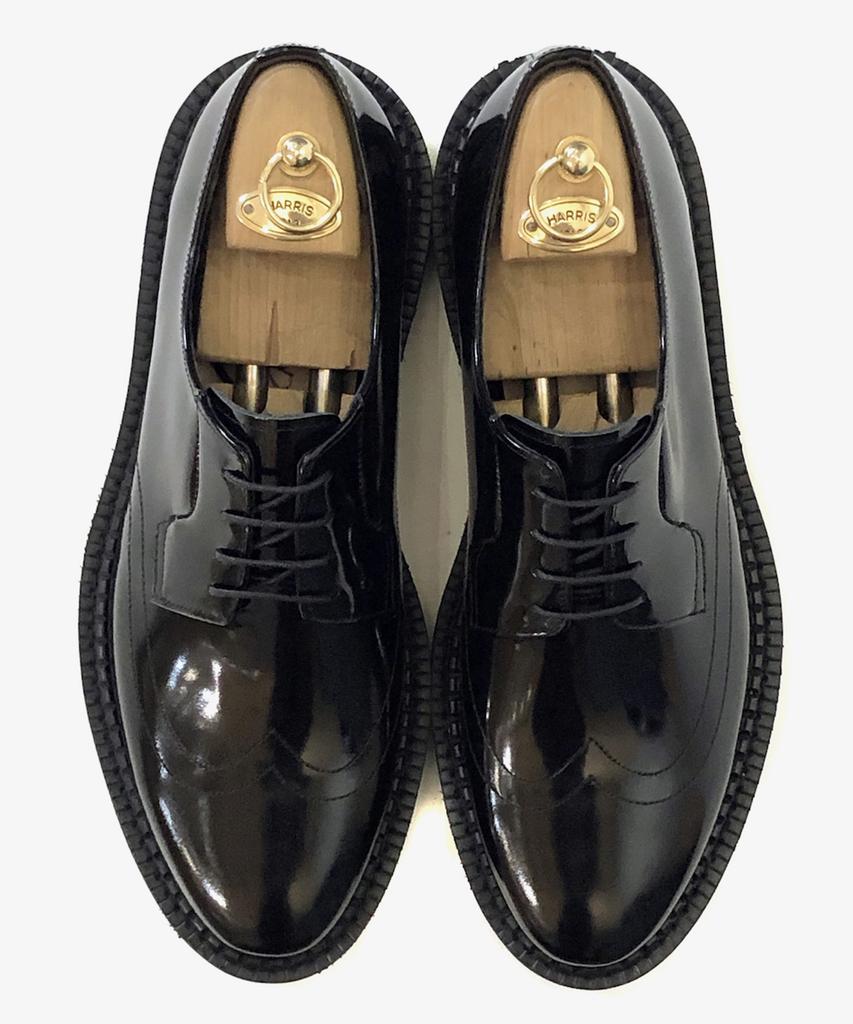 Joenshoe Dignity Wingtip Work Boots Black
