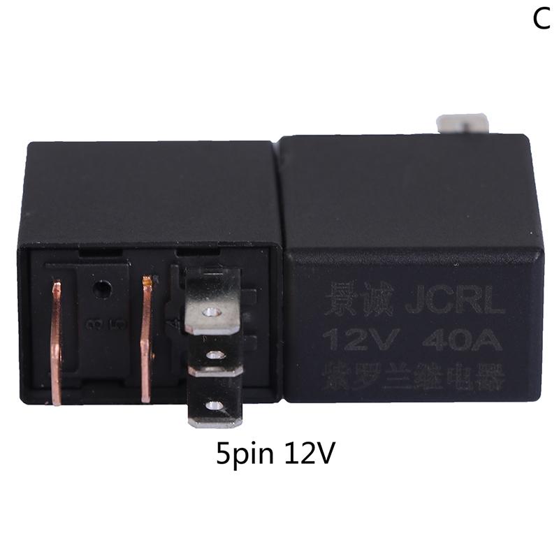 Номинальный ток 12V 24V 40A постоянного тока 1No 1Nc Spdt 4/5 контактов автомобильное реле сигнализации