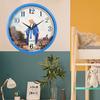 New Jesus Wall Clock Bedroom Living Room Home Decoration Wall Clock Living Room Dining Room Silent Wall Clock