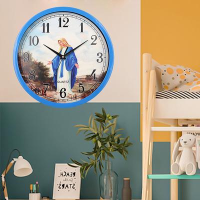 Новые настенные часы Иисуса Спасителя Спальни Гостиная Украшение для дома Настенные часы Гостиная Столовая Бесшумные настенные часы