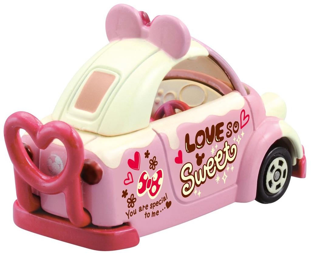 Tomica Disney Motors Tap Minnie Mouse White Day Edition