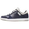 COACH Suede Low top Skateboard Shoes Men's Marine Blue CN334-BHP