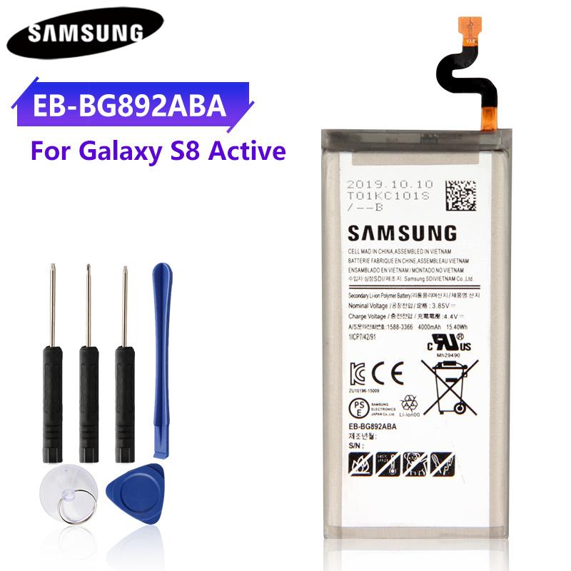 Original Replacement Battery For Samsung Galaxy S8 Active SM-G892A SM-G892U G892F G892A G892 EB-BG892ABA Batteries