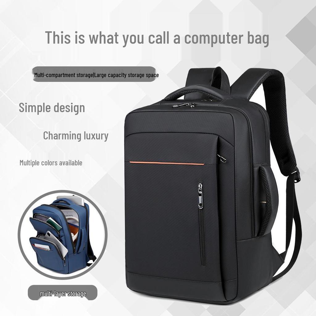 Премиальный многослойный бизнес-рюкзак для поездок с USB-зарядкой