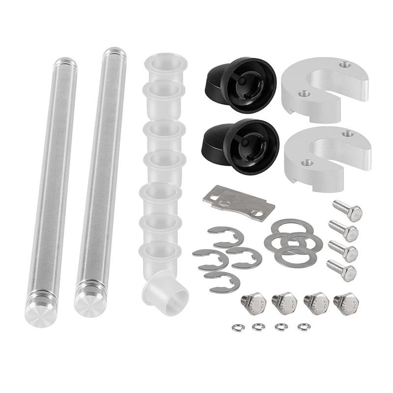 Trim Cylinder Hardware Kit 9B-116B with Anchor Pin, Caps, Bushings, E-Rings, and Anode Kit, Fit for MerCruiser Alpha Gen 2
