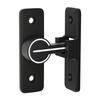 90-Degree Rotating Door Lock, Fluorescent, Anti-Theft, Zinc Alloy Door Hasp Lock with Earthquake-Resistant Latch for Indoor and Entryway Use, Easy Ins