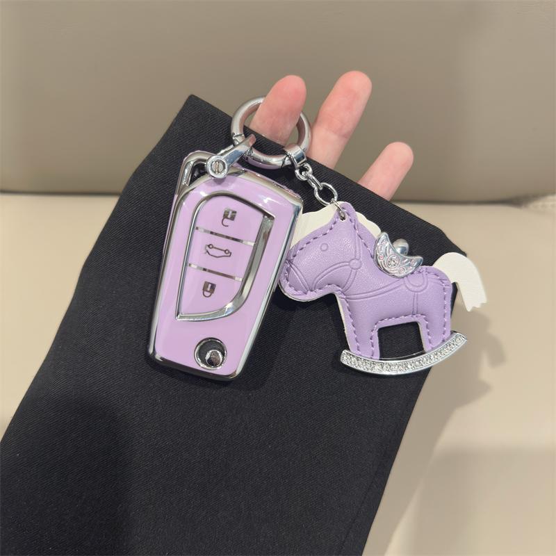 TPU Car Key Case Full Cove Shell Fob For Toyota RAV4 Corolla Altis Auris Aygo Yaris Crown Hilux Camry Verso TC IM Land Cruiser