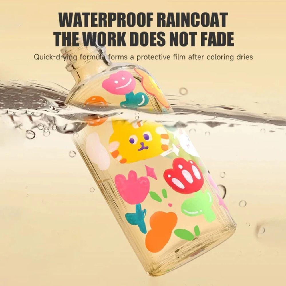 Гелевая ручка для рисования, ручная работа, граффити, ручка 24/48/60 цветов, художественный маркер, ручка для детей