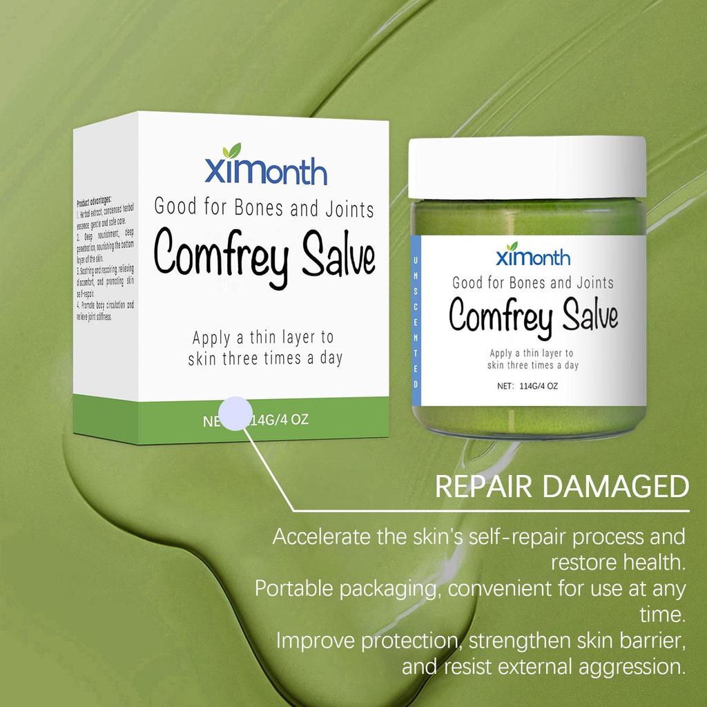 XIMONTH Травяной бальзам 114 г Экстракты растений Снимает дискомфорт в коленях, запястьях, пояснице и плечах