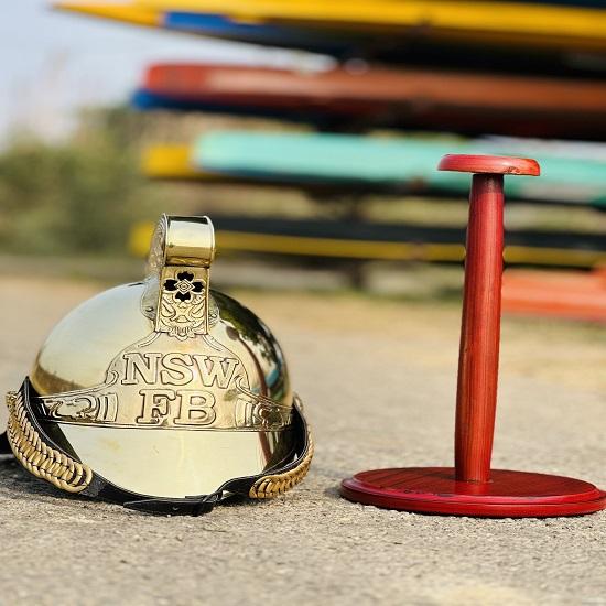 Brass Shiny Napoleonic French Cavalry Helmet Brass Helmet With Free Wooden Stand