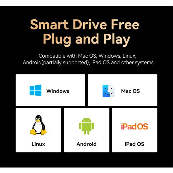 Essager USB-концентратор 8-в-1 с функцией хранения диска USB Type-c к HDMI-совместимой док-станции для ноутбука Macbook Pro Air M1 M2