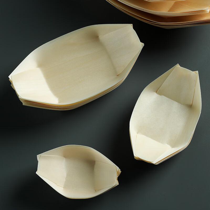 Disposable Wooden Sushi & Dessert Boat