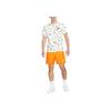 Nike High-Waist Drawstring Athletic Training Shorts With Logo Pocket Men Bottoms Orange DM6830-886