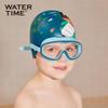 Водонепроницаемая силиконовая шапочка для плавания WATERTIME для детей