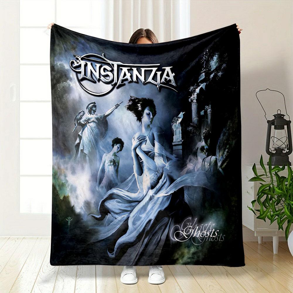Instanzia Album Art Blanket for all seasons blanket lunch break throw gift