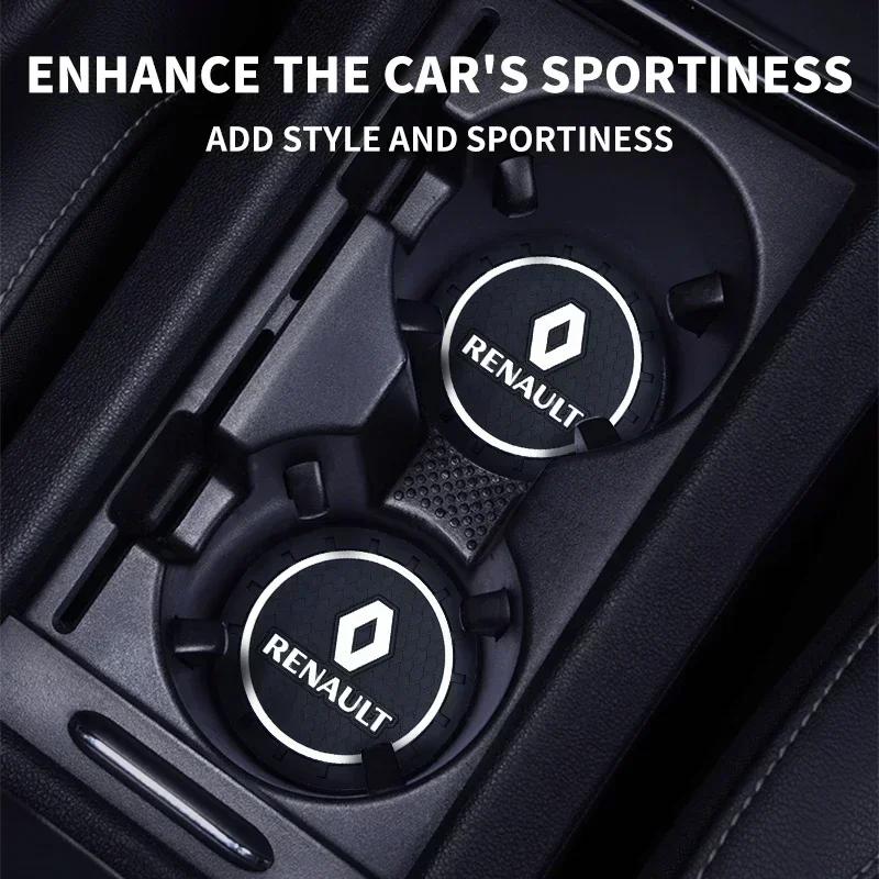 2026 Hot For Renault Hub Caps For Renault ZOE QM6 Austral Kardian Rafale Kangoo Arkana Clio Koleos Megane 1/2pcs New Car Water C