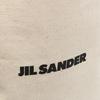 Jil Sander Classic Printed Logo Large Capacity Canvas And Leather Tote Shoulder Bag Unisex tote bags White JSMS852457MSB73019102
