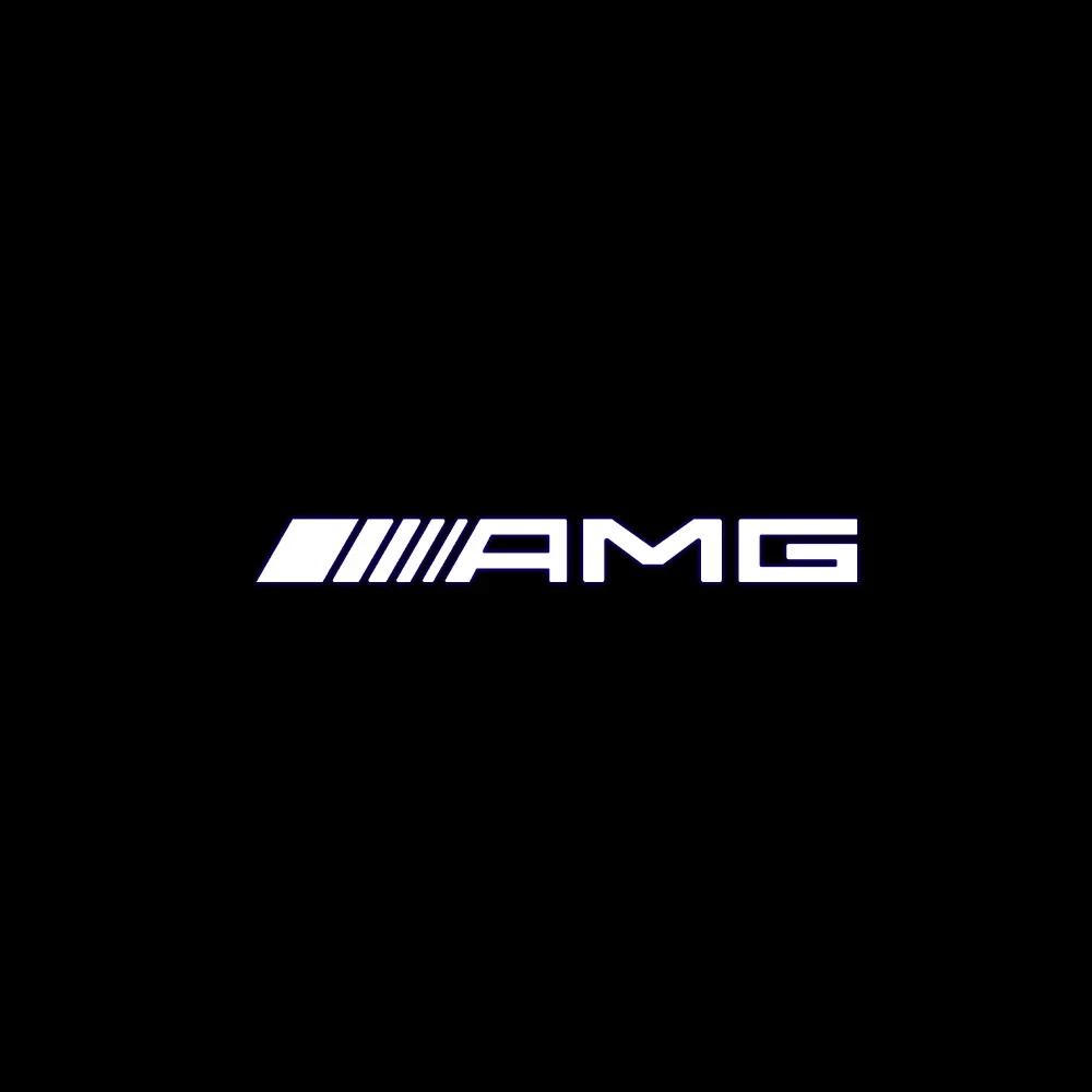 Car Door Projector Lamps Welcome Lights Accessories For Mercedes Benz AMG C260 C300 C280 C200 C230 W204 2008-2011 C-class W204