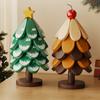 5 шт. Деревянные подставки под горячее в форме дерева Набор подставок Christmas Tree Подставки под чайник Сковородки Декор для кухни Встреча