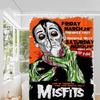 M-Misfits Hot 1 Piece Of 150X180Cm Printed Shower Curtain Partition Bathroom Waterproof And Mold Resistant