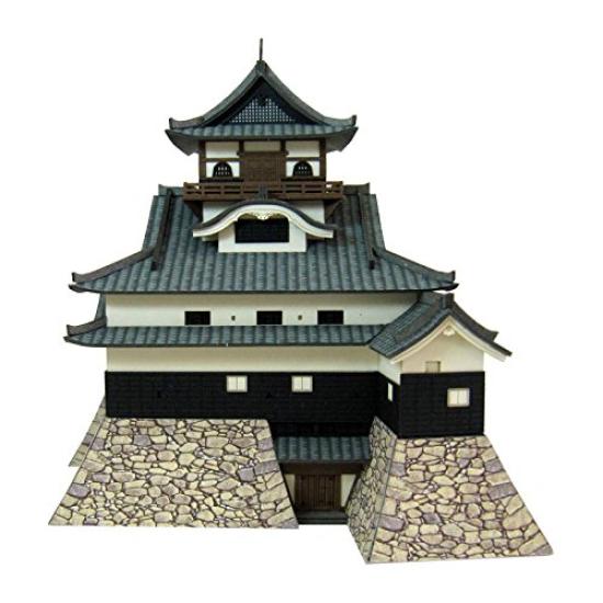 Sankei Миниатюрный набор Национальное сокровище Замок Инуяма Бумажное моделирование 1/300 MK04-05