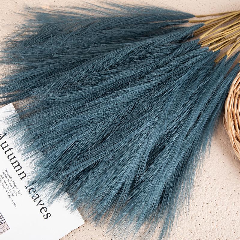 1/5 шт. INS Style Reed Pampas Grass Искусственные цветы Высококачественный букет Искусственные растения Бохо Домашний декор Спальня Сад Балкон