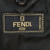 Fendi Сделано в Италии приталенный пиджак черный Мужской Б/У
